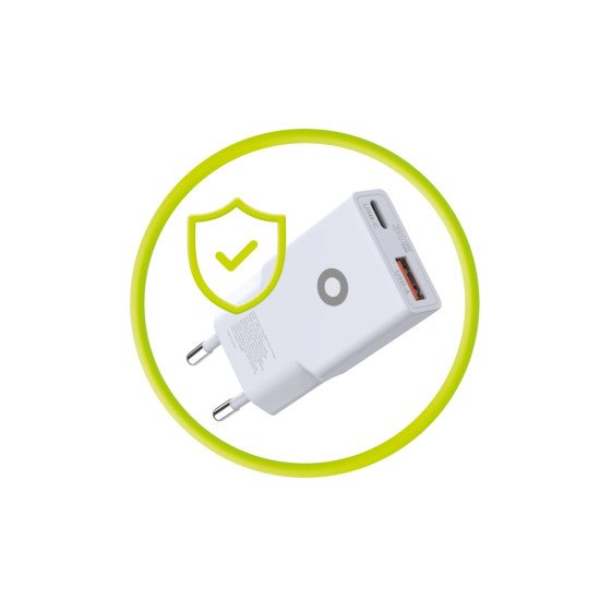 Mobile Origin MO-GAN30W-MO16 chargeur d'appareils mobiles Universel Blanc USB Charge rapide Intérieure