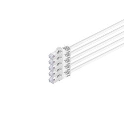 S/CONN maximum connectivity 75512-W câble de réseau Blanc 2 m Cat7 S/FTP (S-STP) Rond