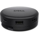 DELL DA326 Avec fil USB 3.2 Gen 1 (3.1 Gen 1) Type-C Noir