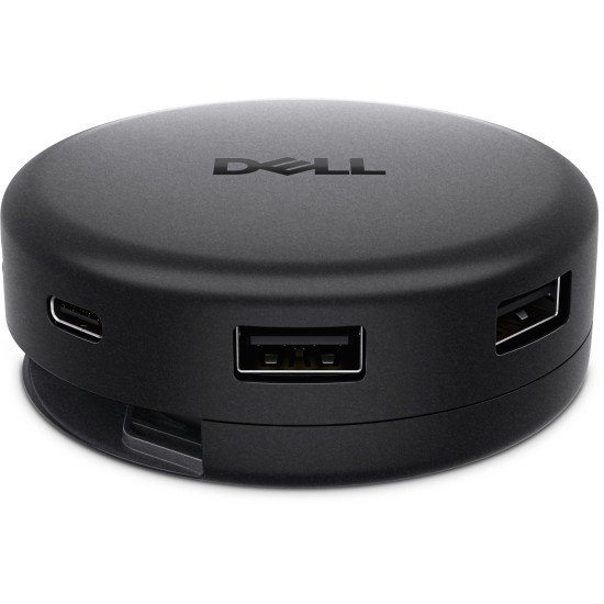 DELL DA326 Avec fil USB 3.2 Gen 1 (3.1 Gen 1) Type-C Noir
