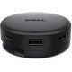 DELL DA326 Avec fil USB 3.2 Gen 1 (3.1 Gen 1) Type-C Noir