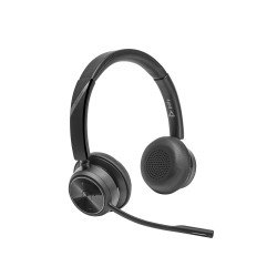 POLY Savi 7420 Casque Sans fil Arceau Bureau/Centre d'appels Bluetooth Noir