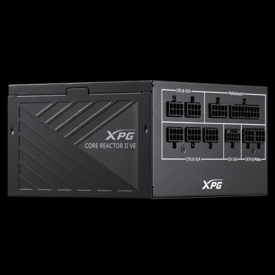 XPG COREREACTOR II VE 750W unité d'alimentation d'énergie 24-pin ATX ATX Noir XPG COREREACTOR II VE 750W unité d'alimentation d'énergie 24-pin ATX ATX Noir
