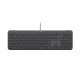Logitech Signature Slim Wired K620 For Business clavier Universel USB AZERTY Graphite