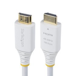 StarTech.com HDMI2-CABLE-4K60-6FW câble HDMI 1,8 m HDMI Type A (Standard) Blanc StarTech.com HDMI2-CABLE-4K60-6FW câble HDMI 1,8 m HDMI Type A (Standard) Blanc
