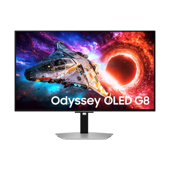 Samsung G80SH écran PC 81,3 cm (32") 3840 x 2160 pixels 4K Ultra HD OLED Argent