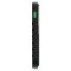 APC Easy Rack unité de distribution d'énergie 7 sortie(s) CA 1U Noir
