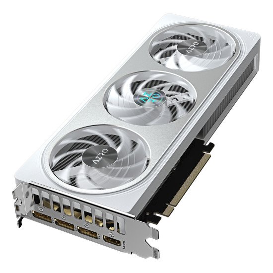 GIGABYTE GeForce RTX 5060 Ti AERO OC 16G Carte Graphique – 16 Go GDDR7, 128 bits, PCI-E 5.0, 2647MHz Fréquence du processeur, 3 x DisplayPort, 1 x HDMI, GV-N506TAERO OC-16GD