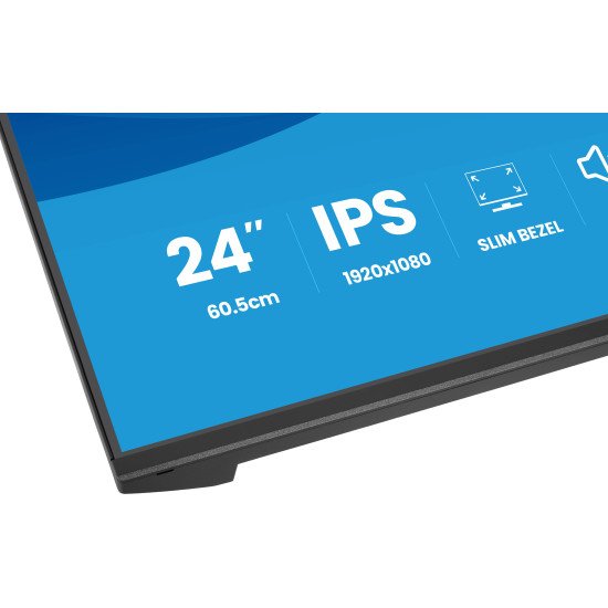 iiyama ProLite X2491HS-B1 écran PC 60,5 cm (23.8") 1920 x 1080 pixels Full HD LCD Noir