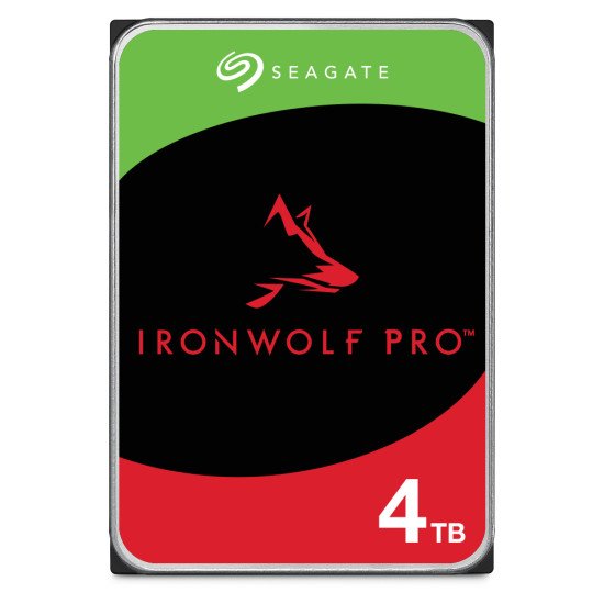 Seagate IronWolf Pro ST4000NT001 4 PACK disque dur 3.5" 4 To Série ATA III