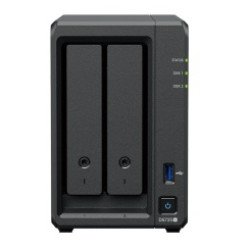 Synology DP320 serveur de stockage NAS Bureau R1600 8 Go 16 To Noir