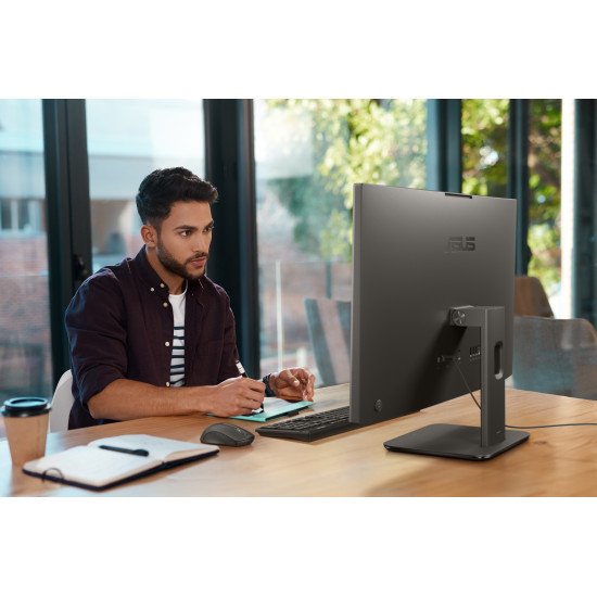 ASUS ExpertCenter P600 AiO PM670KA-BPE011X Copilot+ PC AMD Ryzen AI 7 350 68,6 cm (27") 1920 x 1080 pixels PC All-in-One 16 Go DDR5-SDRAM 512 Go SSD Windows 11 Pro Wi-Fi 6 (802.11ax) Noir