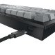 CHERRY KW 300 MX clavier Maison USB + Bluetooth QWERTY Anglais américain Noir, Cuivre, Gris