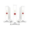 FRITZ!Repeater FRITZ!Mesh Set 4200 3-pack Edition Inter Répéteur réseau 4200 Mbit/s Rouge, Blanc