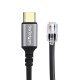StarTech.com Adaptateur USB-C vers RJ9 pour Combiné Téléphonique de Bureau ou Casque Filaire/Sans Fil, Utilise le Matériel Fixe Existant, 1,8m, pour Ordinateur Portable/de Bureau/Mobile StarTech.com Adaptateur USB-C vers RJ9 pour Combiné Téléphonique de Bureau ou Casque Filaire/Sans Fil, Utilise le Matériel Fixe Existant, 1,8m, pour Ordinateur Portable/de Bureau/Mobile