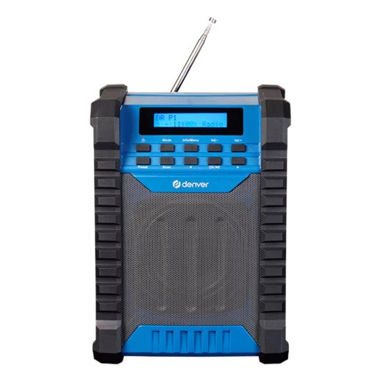 Denver WRD-60 Radio portable Noir, Bleu