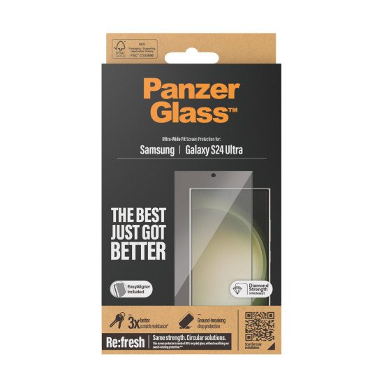 PanzerGlass Ultra Wide Fit Protection d'écran transparent Samsung 1 pièce(s)