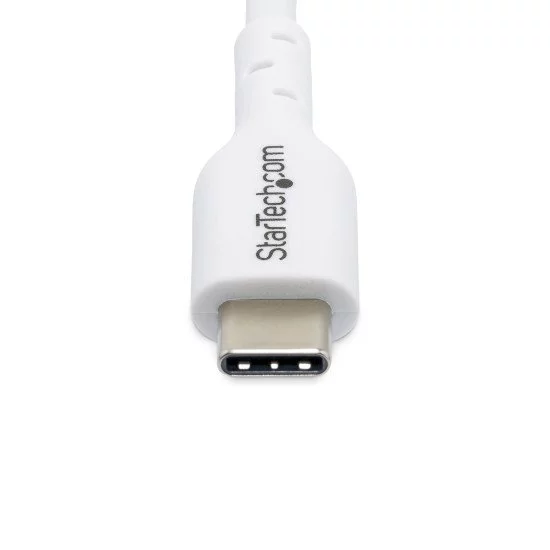 StarTech.com Câble de Charge USB-C de 2m, Charge et Synchronisation, 60W (3A) PD, Câble de Charge USB 2.0 pour Ordinateur Portable - Cordon de Charge USB C Blanc StarTech.com Câble de Charge USB-C de 2m, Charge et Synchronisation, 60W (3A) PD, Câble de Charge USB 2.0 pour Ordinateur Portable - Cordon de Charge USB C Blanc