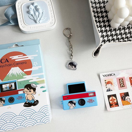 Yashica Funtastic Keychain 1/4" Appareil-photo compact 1 MP CMOS 1440 x 1080 pixels Multicolore