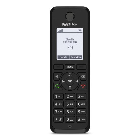 Fon M3 Téléphone DECT Identification de l'appelant Noir