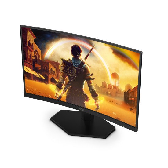 AOC G4 23.6" VA FHD 180Hz écran PC 59,9 cm (23.6") 1920 x 1080 pixels Full HD LCD Noir, Rouge