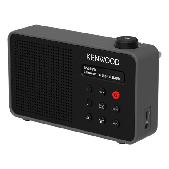 Kenwood CR-M25DAB-B Radio portable Numérique Noir