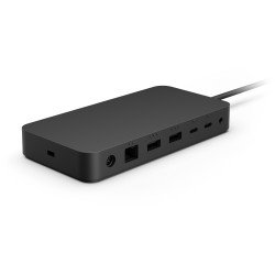 Microsoft WKN-00002 station d'accueil Avec fil Thunderbolt 4 Noir