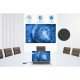 Manhattan Kit de présentation sans fil HDMI 1080p, ensemble de 2 pièces avec récepteur HDMI et émetteur HDMI type dongle, pour diffusion vidéo sans fil depuis un ordinateur portable, une tablette ou un smartphone vers un téléviseur ou un projecteur HDMI, 
