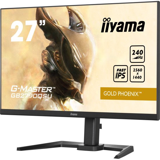 iiyama GB2790QSU-B5 écran PC 68,6 cm (27") 2560 x 1440 pixels Wide Quad HD LCD Noir iiyama GB2790QSU-B5 écran PC 68,6 cm (27") 2560 x 1440 pixels Wide Quad HD LCD Noir