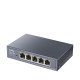 Cudy 5-Port 2.5G Easy-Managed Switch, HS105 3.0 Géré L2 2.5G Ethernet (100/1000/2500) Noir