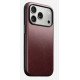 Nomad Modern Leather Case coque de protection pour téléphones portables 16 cm (6.3") Housse Bordeaux