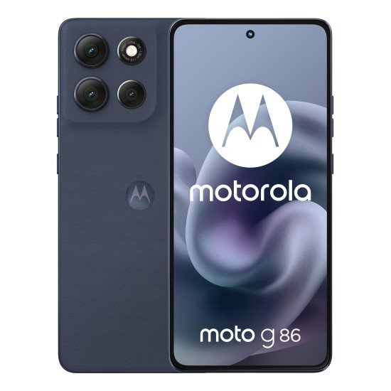 Motorola moto g86 5G 16,9 cm (6.67") Double SIM Android 15 USB Type-C 8 Go 256 Go 5200 mAh Bleu foncé