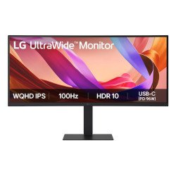 LG 34U650A-B écran PC 86,4 cm (34") 3440 x 1440 pixels Wide Quad HD LCD Noir