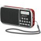 TechniSat TECHNIRADIO RDR Portable Numérique Noir, Rouge