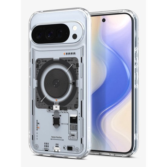 Spigen ACS09727 coque de protection pour téléphones portables 17,3 cm (6.8") Housse Noir, Transparent
