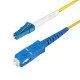 StarTech.com Câble Fibre Optique de 2m Simplex Monomode LC à SC (UPC) OS2, 9/125µm, 40G/100G, Cordon Fibre Optique, Insensible à la Courbure, Faible Perte d'Insertion, Cordon Patch Fibre LSZH StarTech.com Câble Fibre Optique de 2m Simplex Monomode LC à SC (UPC) OS2, 9/125µm, 40G/100G, Cordon Fibre Optique, Insensible à la Courbure, Faible Perte d'Insertion, Cordon Patch Fibre LSZH