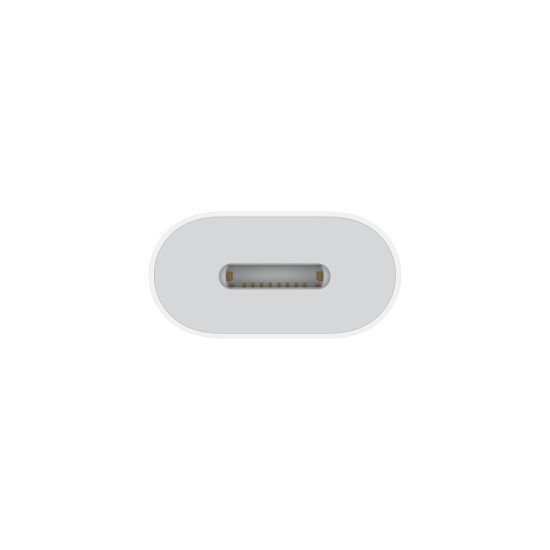 Apple MUQX3ZM/A changeur de genre de câble USB Type-C Lightning Blanc