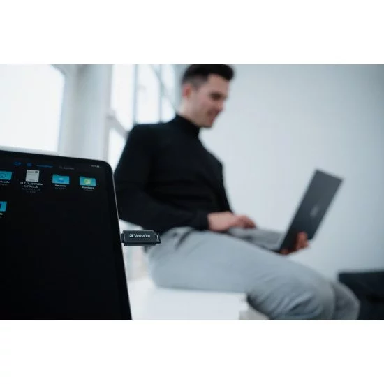 Verbatim Store 'n' Go lecteur USB flash 128 Go USB Type-C 3.2 Gen 1 (3.1 Gen 1) Noir Verbatim Store 'n' Go lecteur USB flash 128 Go USB Type-C 3.2 Gen 1 (3.1 Gen 1) Noir