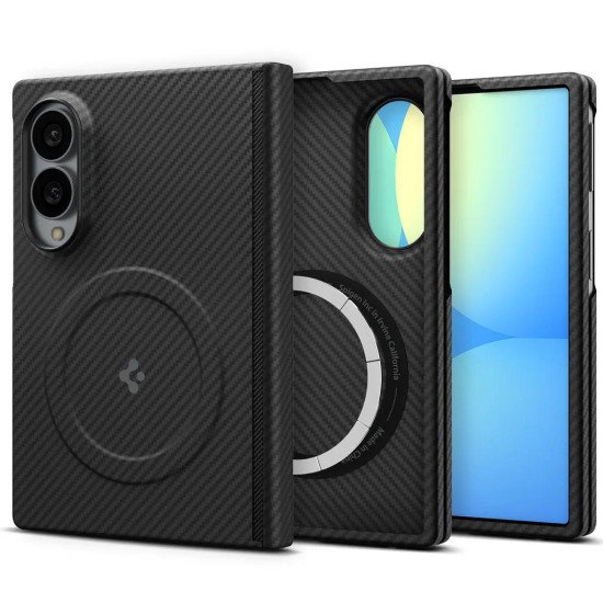 Spigen Air Skin Aramid (MagFit) coque de protection pour téléphones portables 19,3 cm (7.6") Housse Noir