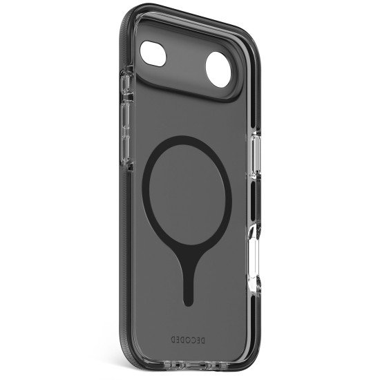 Decoded D26IPO17ABCT2FK coque de protection pour téléphones portables 16,5 cm (6.5") Housse Transparent, Noir
