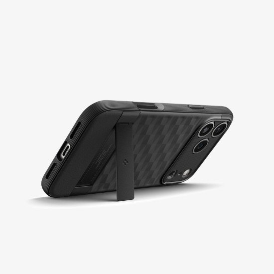 Spigen Parallax S (MagFit) coque de protection pour téléphones portables 17,5 cm (6.9") Housse Noir