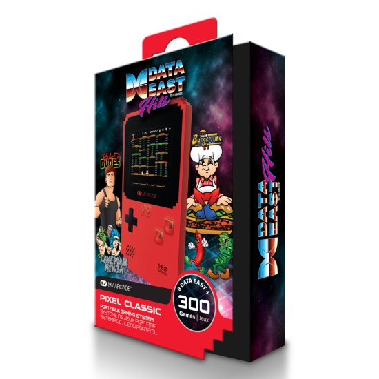 dreamGEAR PIXEL CLASSIC Rouge Manette de jeu Numérique