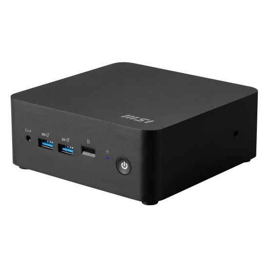 MSI Cubi NUC 1MG-021DE Intel Core 5 120U 8 Go DDR5-SDRAM 512 Go SSD Windows 11 Pro Mini PC Noir MSI Cubi NUC 1MG-021DE Intel Core 5 120U 8 Go DDR5-SDRAM 512 Go SSD Windows 11 Pro Mini PC Noir