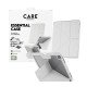 PanzerGlass CARE™ by Essential Case Light Grey iPad Air 13" (2024-2026) coque de protection pour téléphones portables Housse