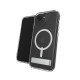 ZAGG Crystal Palace Snap Kickstand coque de protection pour téléphones portables 15,5 cm (6.1") Housse Transparent