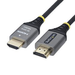 StarTech.com Câble HDMI Haute Vitesse Certifié Premium 2m (6ft), Ultra Flexible, 4K 60Hz/1440p 144Hz avec HDR10/ARC, 18Gbps, Cordon HDMI Tressé Haute Flexibilité
