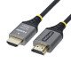 StarTech.com Câble HDMI Haute Vitesse Certifié Premium 2m (6ft), Ultra Flexible, 4K 60Hz/1440p 144Hz avec HDR10/ARC, 18Gbps, Cordon HDMI Tressé Haute Flexibilité