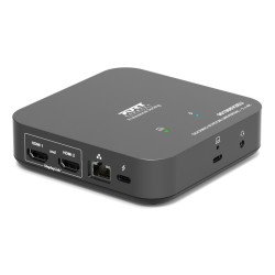 Port Designs Station d'accueil bureau 2 x 4K USB-C 10 périphériques 85W