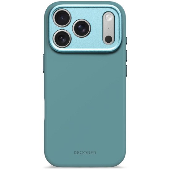 Decoded Silicone Backcover Apple iPhone 17 Pro Retro Blue coque de protection pour téléphones portables 16 cm (6.3") Housse Bleu
