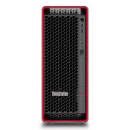 Lenovo ThinkStation P8 AMD Ryzen Threadripper PRO 9955WX 64 Go DDR5-SDRAM 2,51 To SSD Windows 11 Pro Tower Station de travail Noir, Rouge